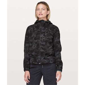 lululemon athletica Black Camo Utility Jacket